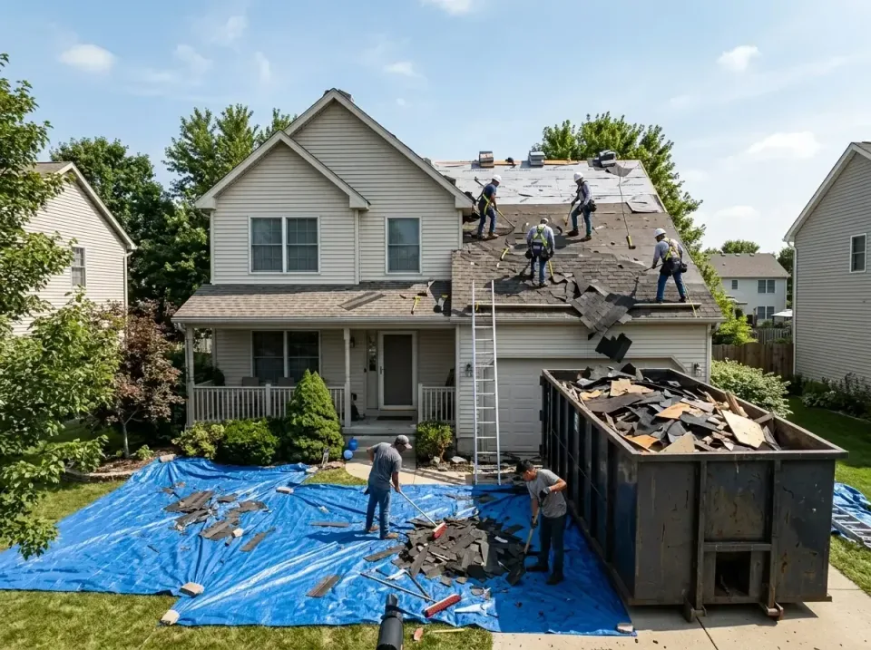 roof-replacement-debris-remova-004 — frequently asked questions, Cheapest Dumpster Rentals in Winnsboro, SC